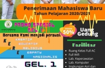 Penerimaan Mahasiswa Baru (Tahun Pelajaran 2020/2021)