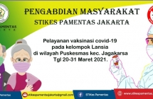 Pelayanan Vaksinasi Covid-19 Pada Kelompok Lansia di Wilayah Puskesmas