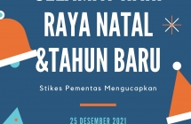 Selamat Hari Raya Natal & Tahun Baru 2022