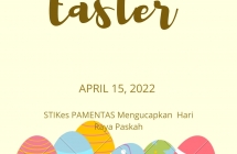 STIKes PAMENTAS Mengucapkan Selamat Hari Raya Paskah