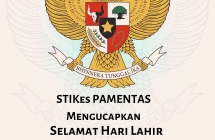 STIKes PAMENTAS mengucapkan Selamat Hari Lahir PANCASILA